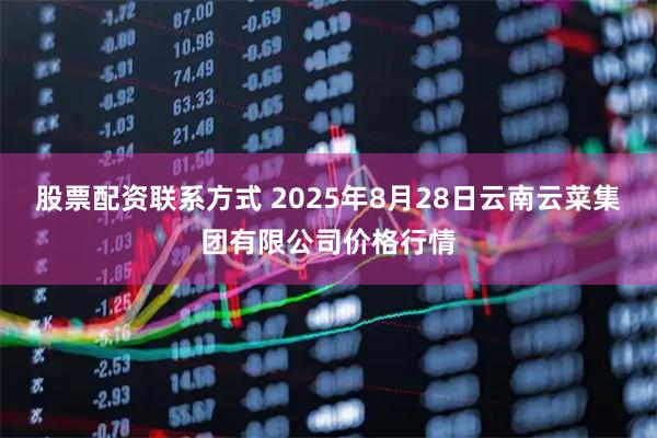 股票配资联系方式 2025年8月28日云南云菜集团有限公司价格行情